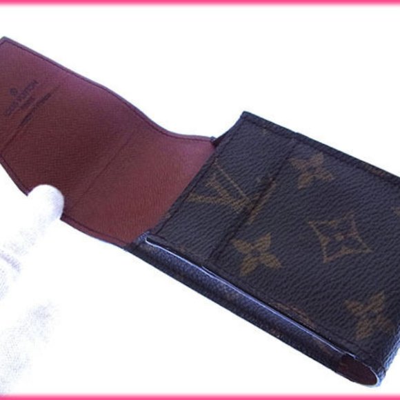 Louis Vuitton Cigarette case Monogram Brown Woman Authentic Used - Picture 3 of 4